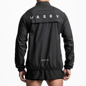 ASRV DSG-0593. Weather-Ready Lightweight Windbreaker - Black